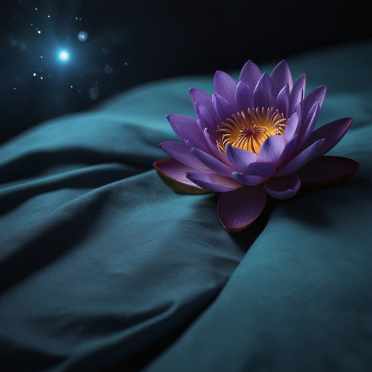 lucidní snění pomocí modrého lotusu květu